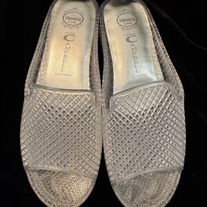 Jeffrey Campbell Fling-2 Clear Jelly Slides